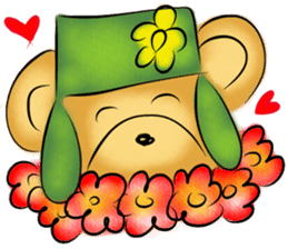 Rossy the happy bears I sticker #8100699