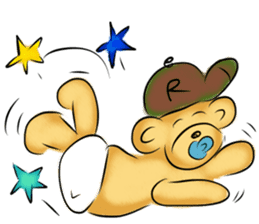 Rossy the happy bears I sticker #8100700