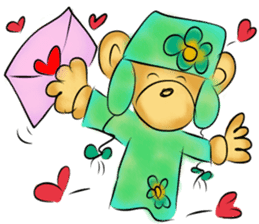 Rossy the happy bears I sticker #8100702