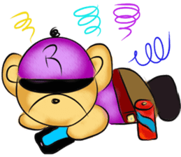 Rossy the happy bears I sticker #8100703