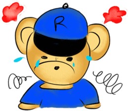 Rossy the happy bears I sticker #8100710