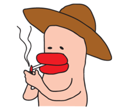 BIG LIP sticker #8101009