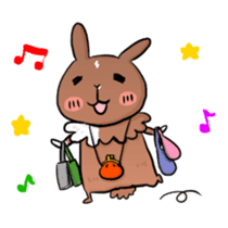 Potter Rabbit 2 sticker #8101076
