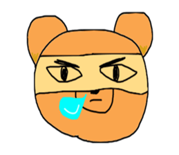 night shift bear sticker #8101431