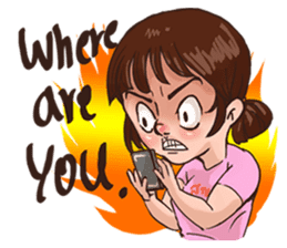 RULE MODEL WIFE (EN) sticker #8101479