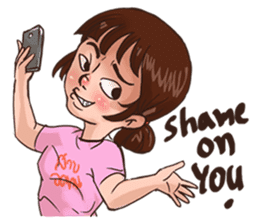 RULE MODEL WIFE (EN) sticker #8101505