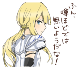 The Woman Knight sticker #8101608