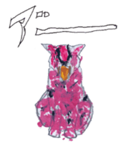 colors version pink sticker #8102399