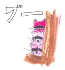 colors version pink sticker #8102405