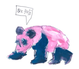 colors version pink sticker #8102407