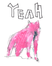 colors version pink sticker #8102424