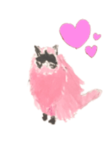 colors version pink sticker #8102432