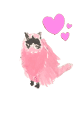 colors version pink sticker #8102432