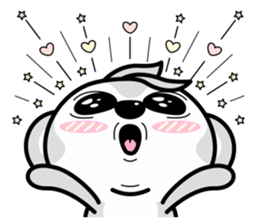 Banana Life black and white world sticker #8102962