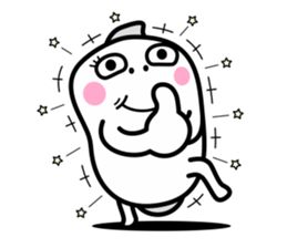 Banana Life black and white world sticker #8102965