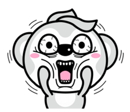 Banana Life black and white world sticker #8102968