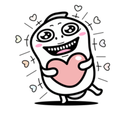 Banana Life black and white world sticker #8102972