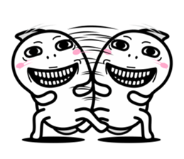 Banana Life black and white world sticker #8102974