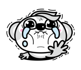 Banana Life black and white world sticker #8102976