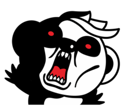 Banana Life black and white world sticker #8102979