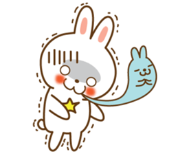 Star rabbit sticker #8103719