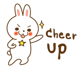 Star rabbit sticker #8103739