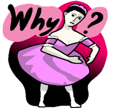 Why ballet? 2nd (English) sticker #8104133