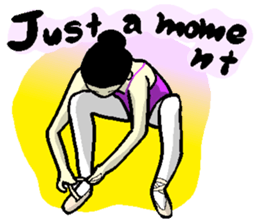 Why ballet? 2nd (English) sticker #8104154