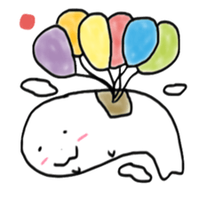 Cute and pretty seal sticker #8104785