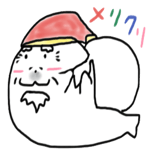 Cute and pretty seal sticker #8104794