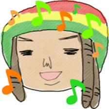 Mr.RASTA sticker #8104865