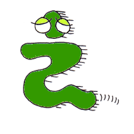 Japanese HIRAGANA persons! sticker #8105039