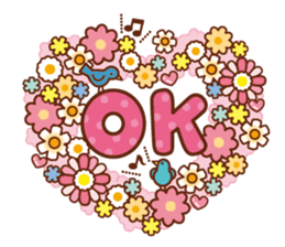 Flower girls talk! sticker #8105079