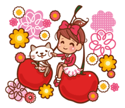 Flower girls talk! sticker #8105085