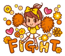 Flower girls talk! sticker #8105106