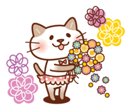 Flower girls talk! sticker #8105112