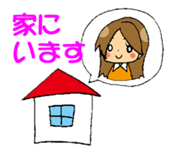 pregnancy period sticker #8105179