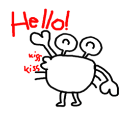 FunnyCrab sticker #8105599