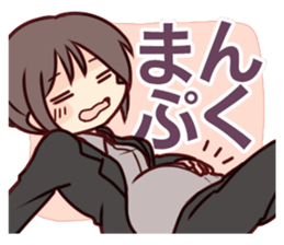 "Usami-senpai and I" sticker #8105739
