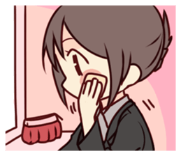 "Usami-senpai and I" sticker #8105748