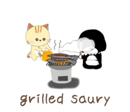 Kuro's daily life 9.6 English version sticker #8105843