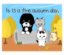 Kuro's daily life 9.6 English version sticker #8105844