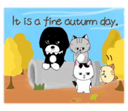 Kuro's daily life 9.6 English version sticker #8105844