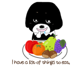 Kuro's daily life 9.6 English version sticker #8105845