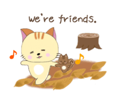 Kuro's daily life 9.6 English version sticker #8105852