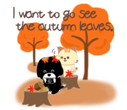 Kuro's daily life 9.6 English version sticker #8105867