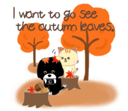 Kuro's daily life 9.6 English version sticker #8105867