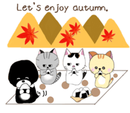 Kuro's daily life 9.6 English version sticker #8105868