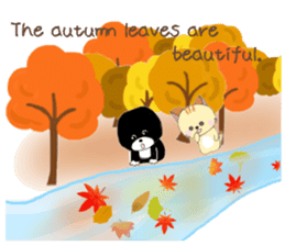 Kuro's daily life 9.6 English version sticker #8105869