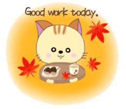 Kuro's daily life 9.6 English version sticker #8105870
